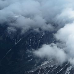 Flugwegposition um 11:33:02: Aufgenommen in der Nähe von Gemeinde Schwarzau im Gebirge, Österreich in 3890 Meter